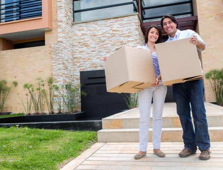 Packing and transport support for a flat move in Merton