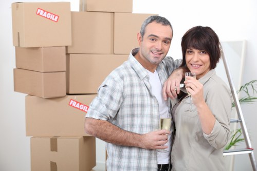 Organised storage unit suitable for furniture, boxes, and stock in Merton